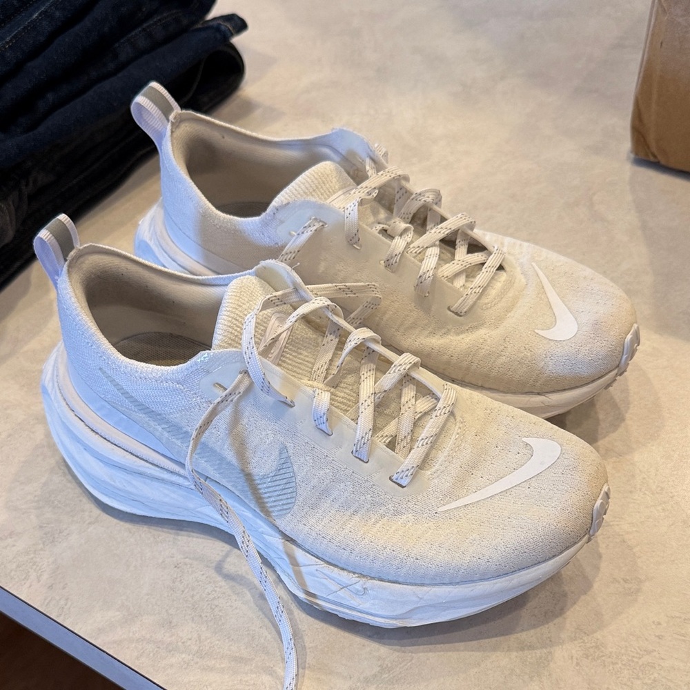 Nike White Running Shoes